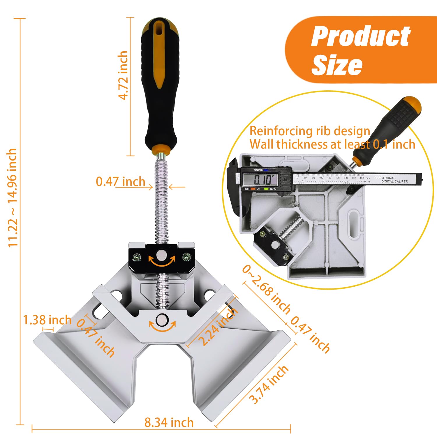 90 Degree Clamps For Woodworking 90 Degree Clamp 4 Pack 90 Degree For