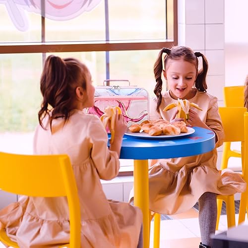 Miniatura 2 de LOIDOU Lonchera térmica con aislamiento térmico para niños y niñas, bolsas reutilizables para almuerzos para la escuela y viajes (rosa mármol)