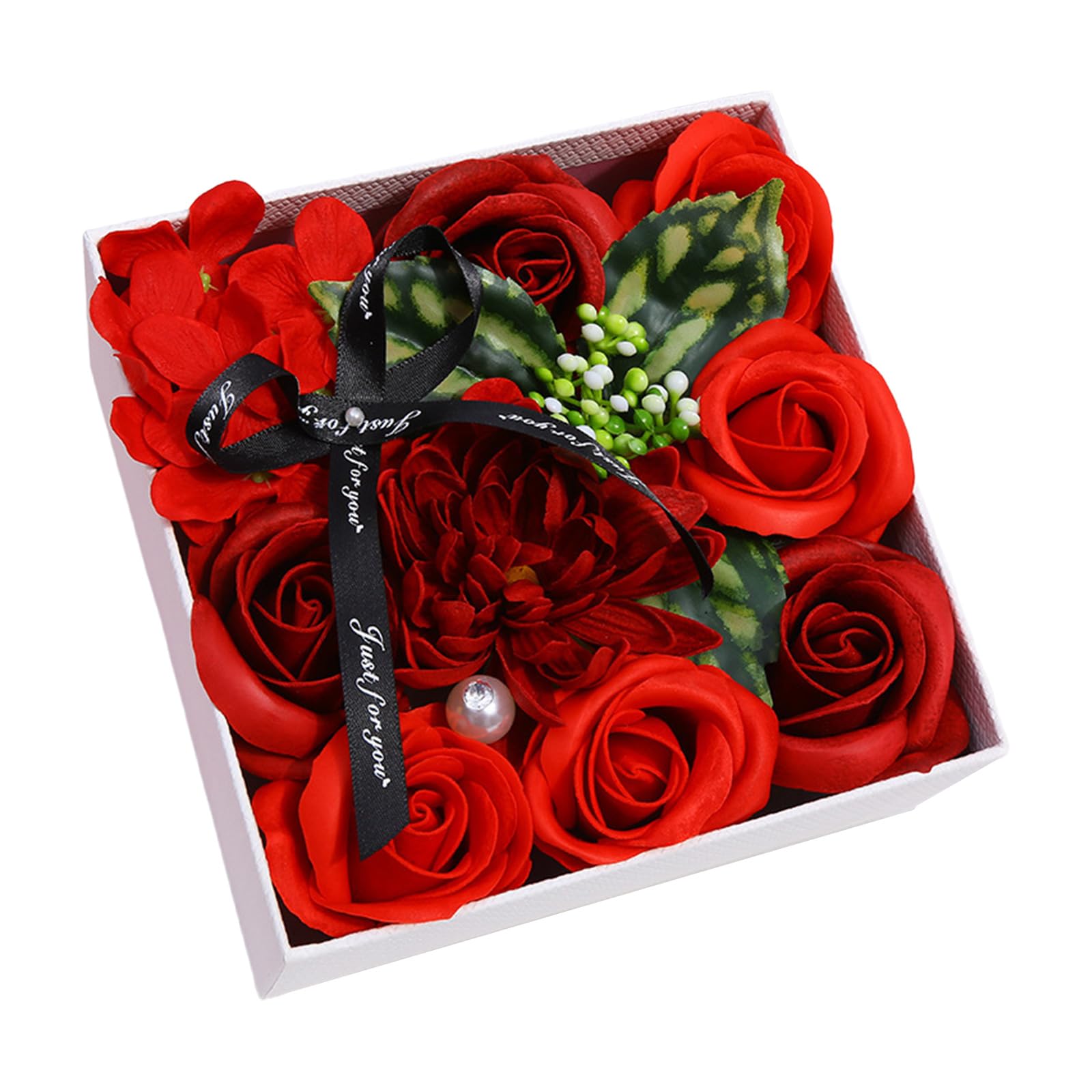 Support de fleurs artificielles pour rangement de roses et bijoux mariage