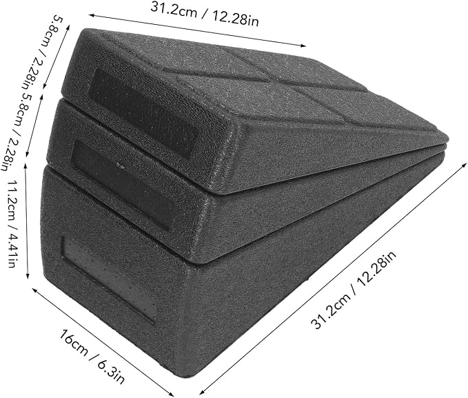 3 piezas Slant Board para estiramiento de pantorrillas miniatura 2