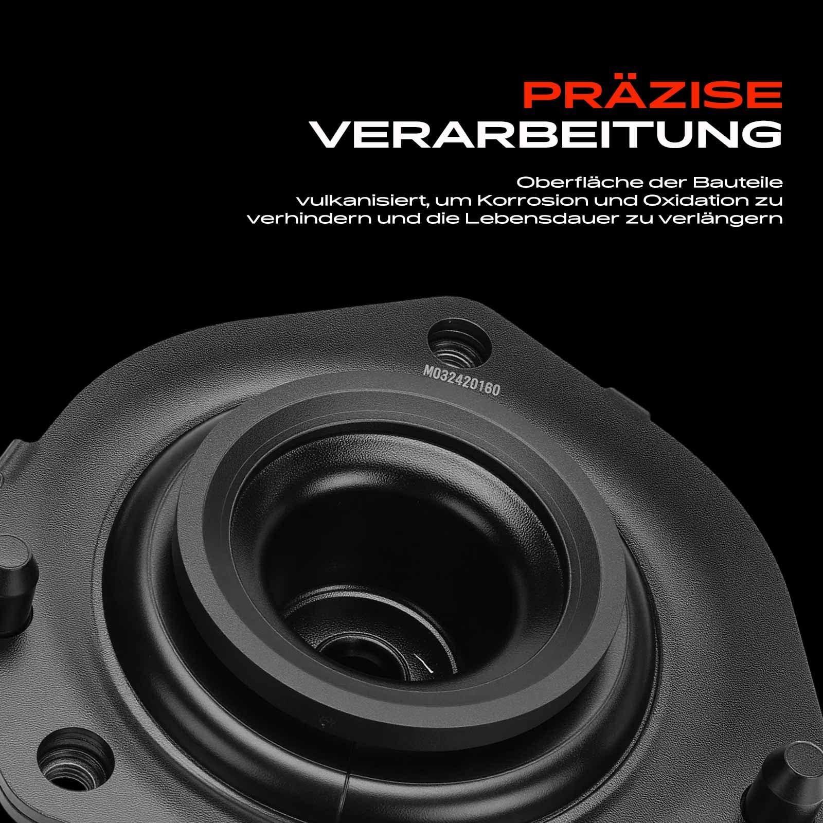 Frankberg 2 roulements de fixation d'amortisseur avant 1307241080 | Compatible avec: Boxer Bus 230P, Ducato plateau/châssis 230, Bus Ducato 230, Boxer Box 230L, Ducato Van 230, Jumper Bus 230P