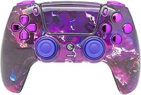 Vista 36 de Custom Wireless Controller Compatible with PS5 - Multiple Designs Available (Abstract Fusion)