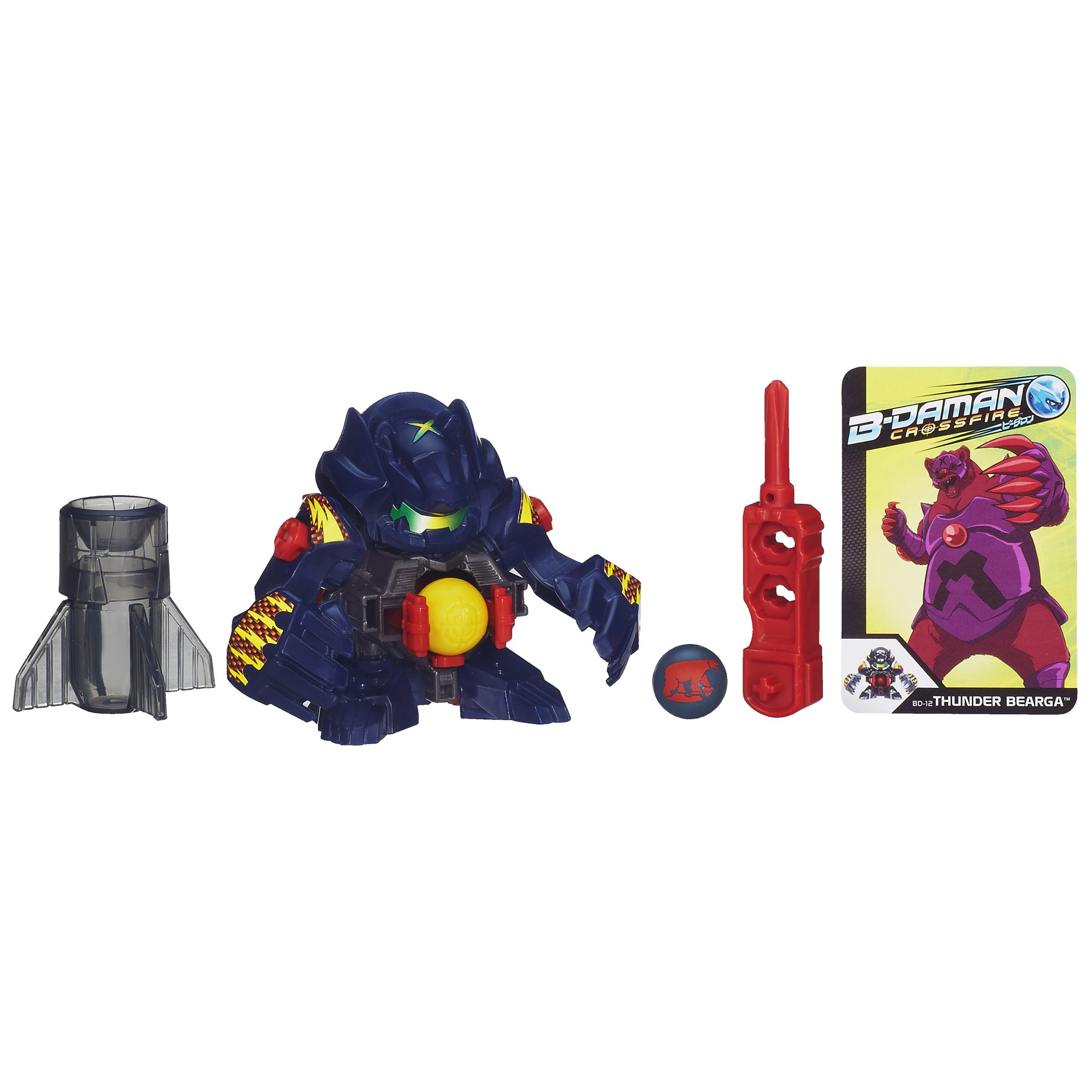 B-Daman Crossfire BD-12 Thunder Bearga Figure