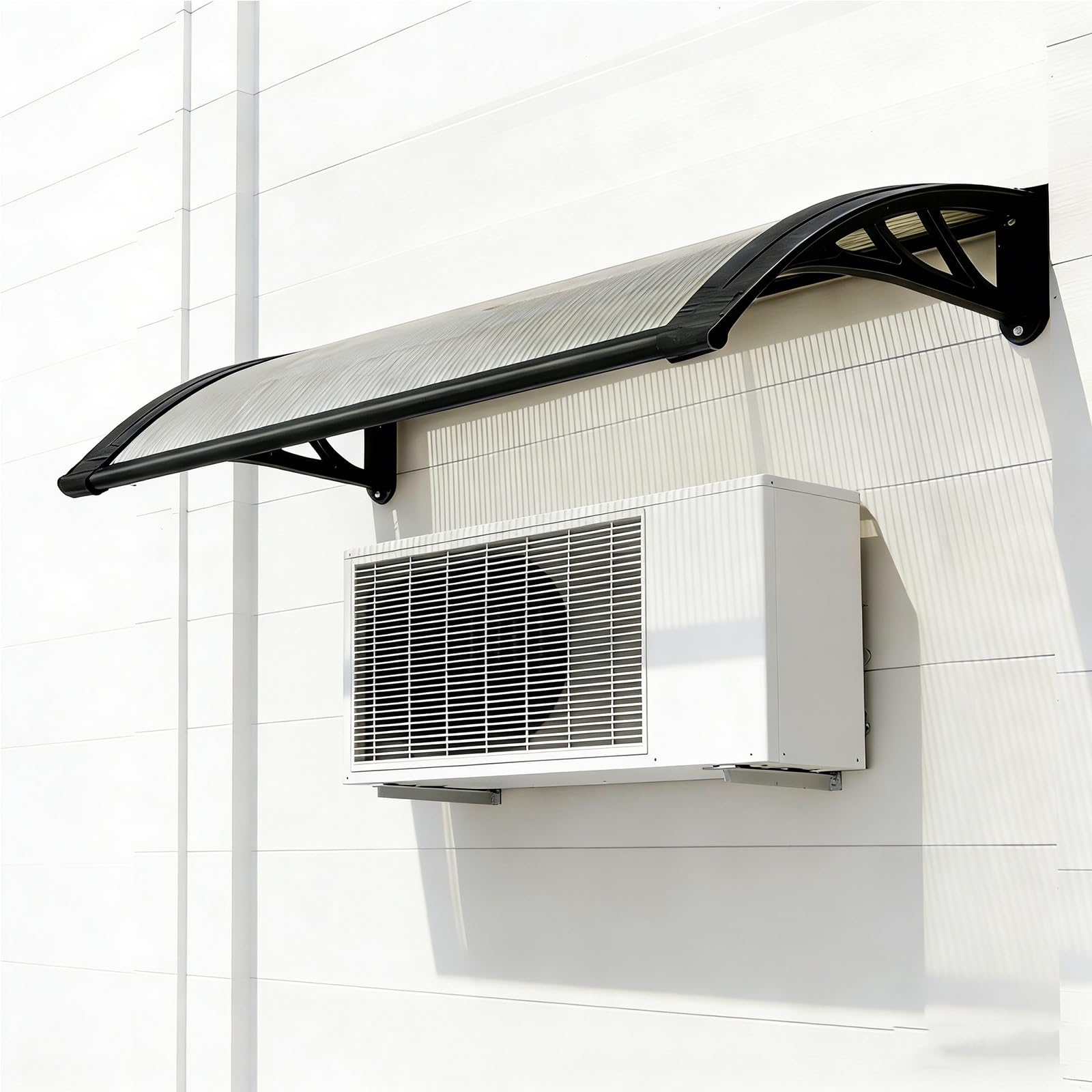 QYMYOZ Outdoor Unit Canopy for Mini Split Air Conditioners, Protective Cover for Electrical Equipment, Rain and Snow Protection Sheet