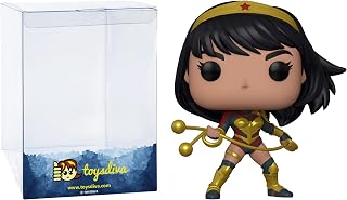 Funko Y a r a F l o r : P o p ! Heroes Vinyl Figurine Bundle with 1 Compatible 'ToysDiva' Graphic Protector (60100 - B)