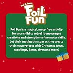 Skillmatics Foil Fun - Holiday Magic, No Mess Art for Kids, Christmas Craft Kits & Supplies, DIY Creative Activity, Travel Toys, Gifts for Boys & Girls Ages 4, 5, 6, 7, 8, 9