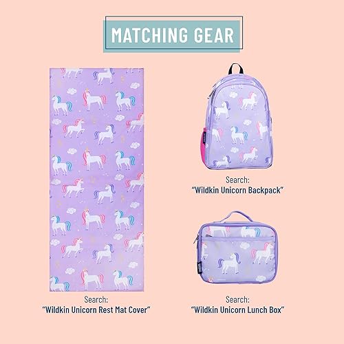 Miniatura 4 de Wildkin Kids Vinyl Nap Mat for Boys & Girls, Perfect for Daycare and Preschool Rest Mat for Kids, Fold Down Easily Nap Mats for Kids, Ideal for