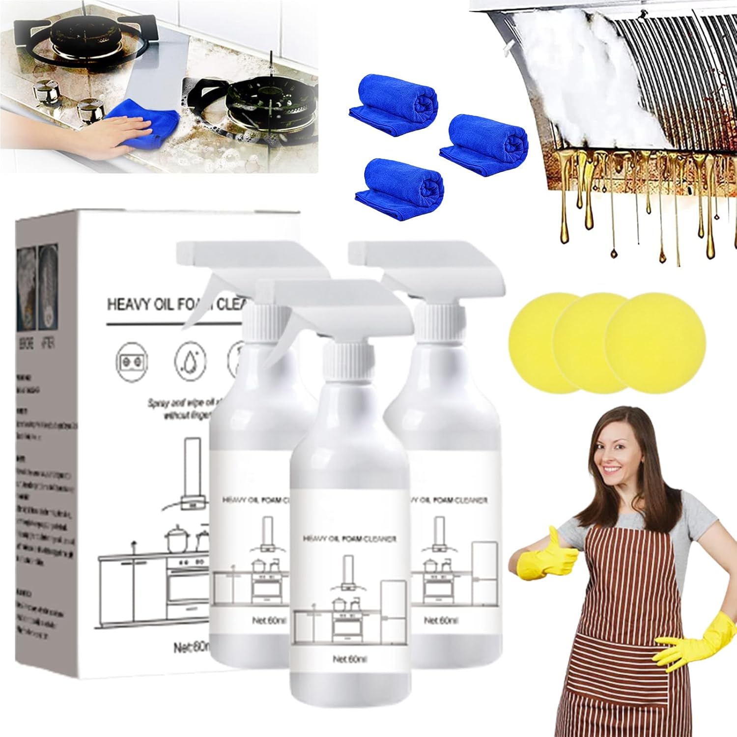 RJDJ Splash Foam Spray, Splash Foam Spray All Purpose