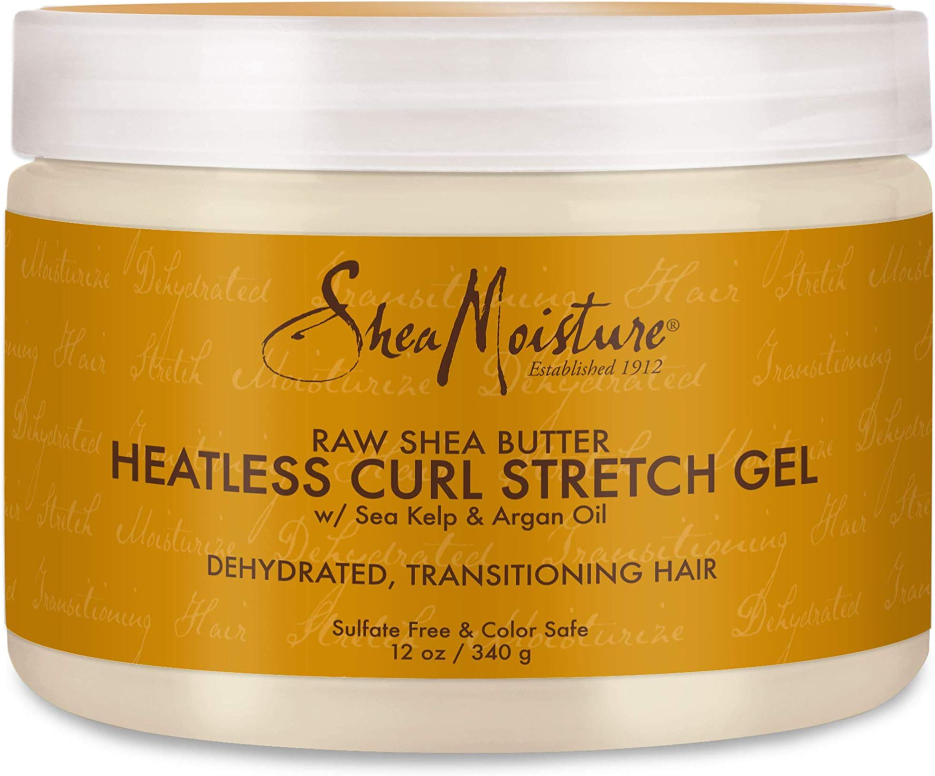 Raw Shea Butter Heatless Curl Stretch Gel