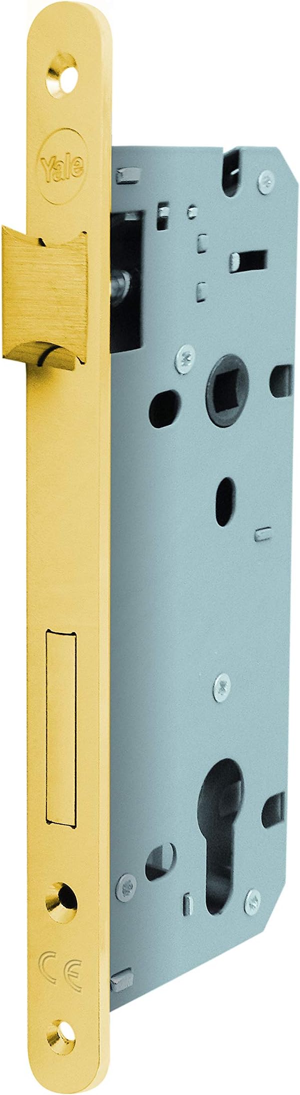 Serratura Yale Per Porte Legno | Nickel Satinato | Entrata 60mm Interasse 85mm | Sicurezza E Qualità - Foto 12