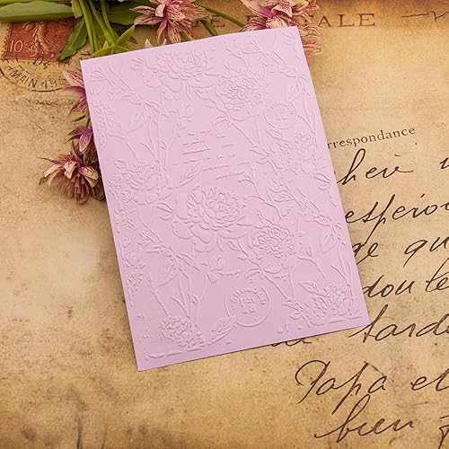 Miniatura 7 de LZBRDY Hojas de flores mariposa animales amor corazón círculo marco plástico plantilla estampado carpetas para hacer tarjetas y álbumes de recortes