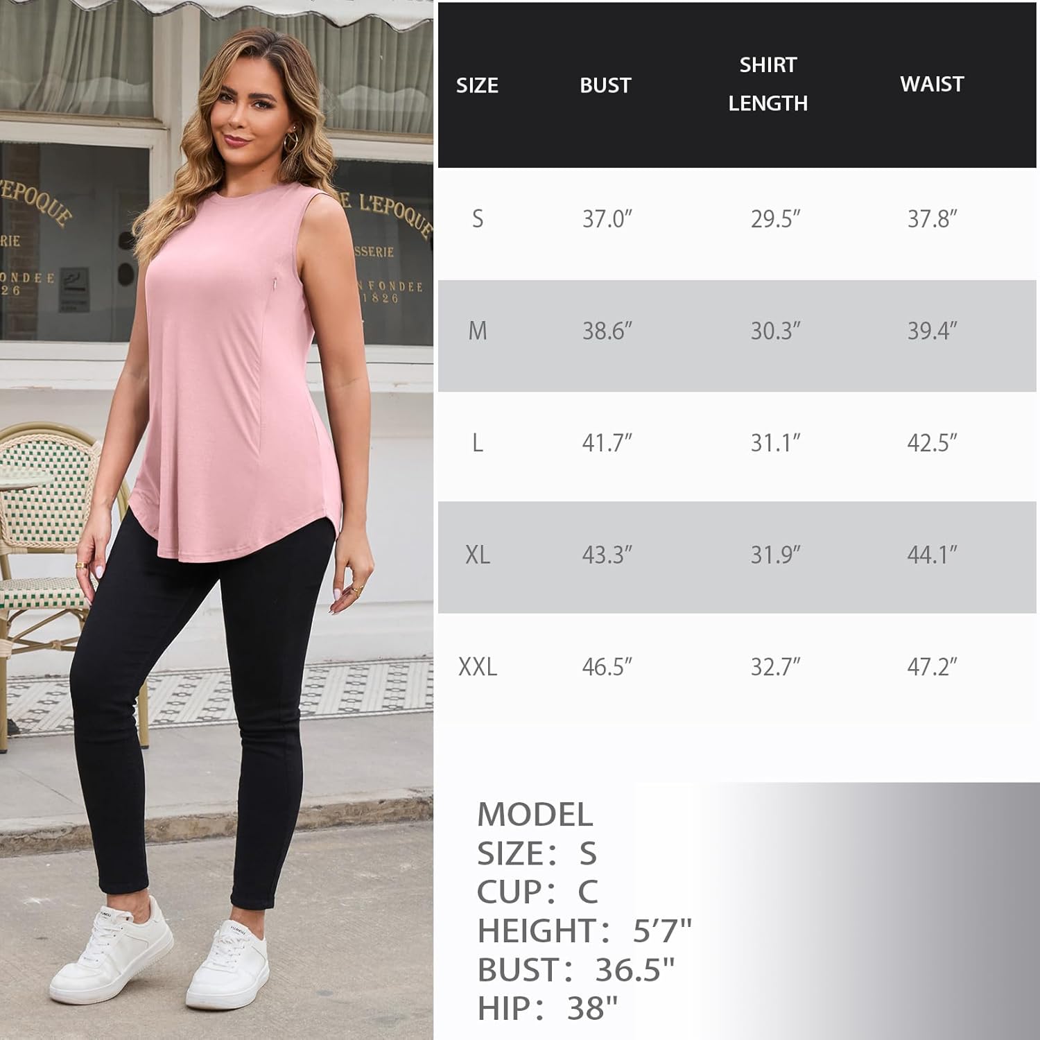 GINKANA 3 Pack Sleeveless Maternity Nursing Tops & Tees Hidden Zippers Breastfeeding Tank Top Summer Loose Fit Nursing Blouse