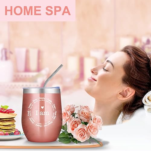 Miniatura 4 de Regalos cristianos para mujeres, juego de cumpleaños inspirador para mujeres, cesta de regalos religiosos de fe espiritual para mamá, amiga, abuela,