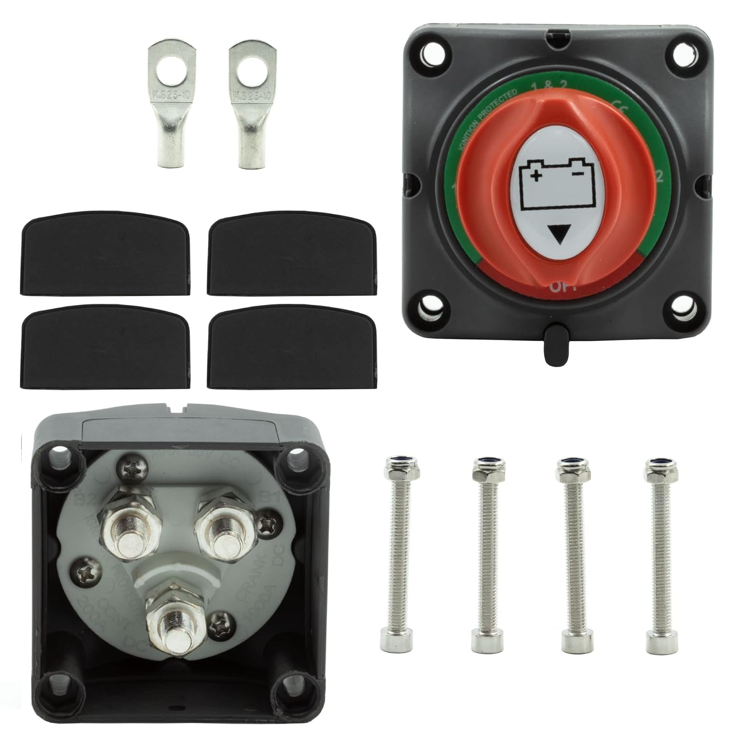 Rebuild Skills Waterproof, Power Isolator, 4 Position 1