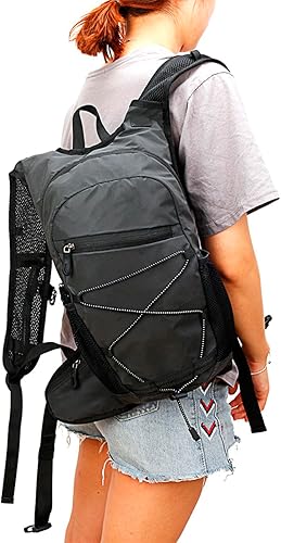 Miniatura 2 de Sonew Mochila de hidratación, mochila de agua para senderismo, mochila de hidratación ligera, mochila de hidratación con bolsa de hidratación de 2
