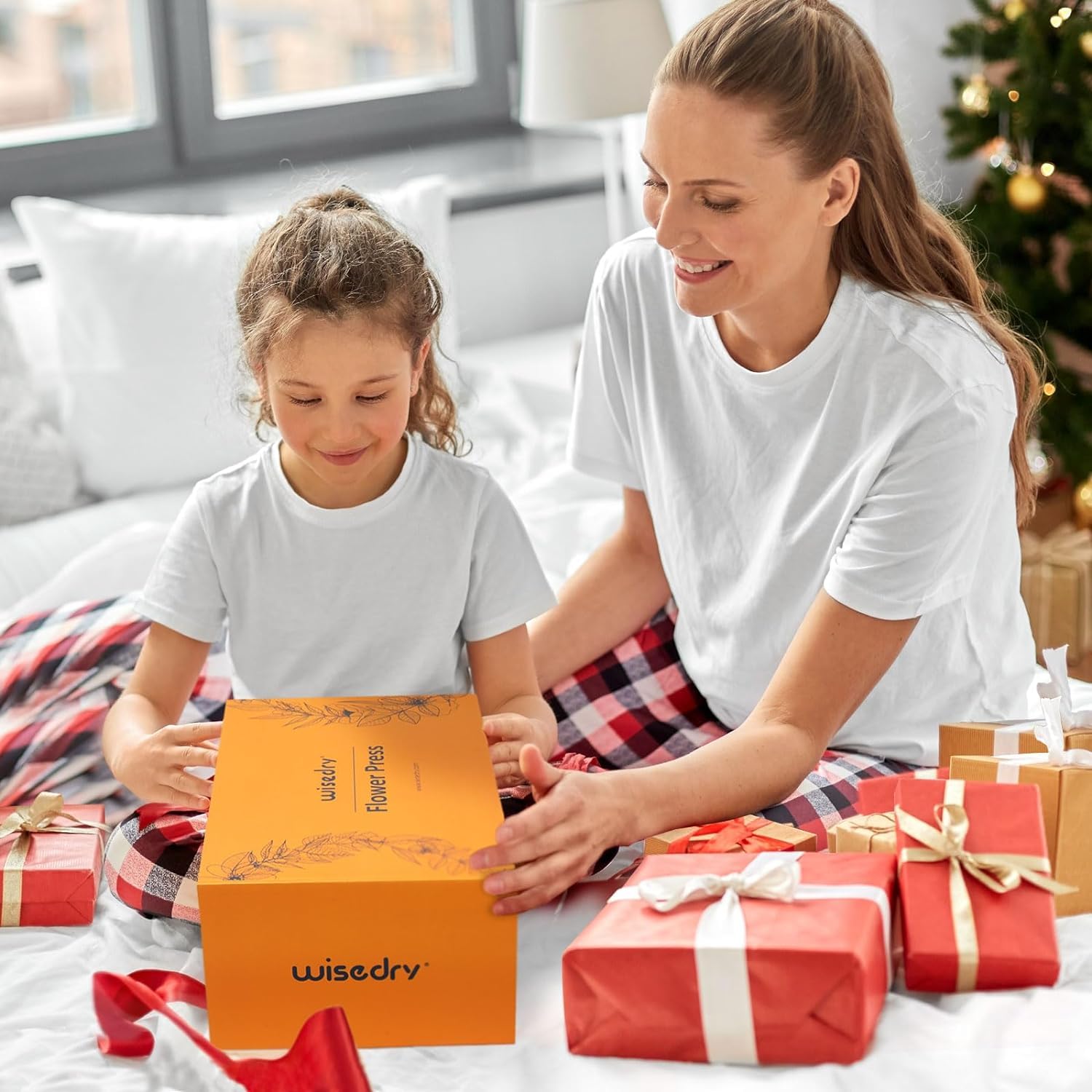 wisedry Kit de prensa de flores, fácil prensado en un solo paso, presión uniforme, 6 capas, kit de prensa de flores de 10.8 x 6.8 pulgadas para niños y adultos, gran regalo para los amantes de las