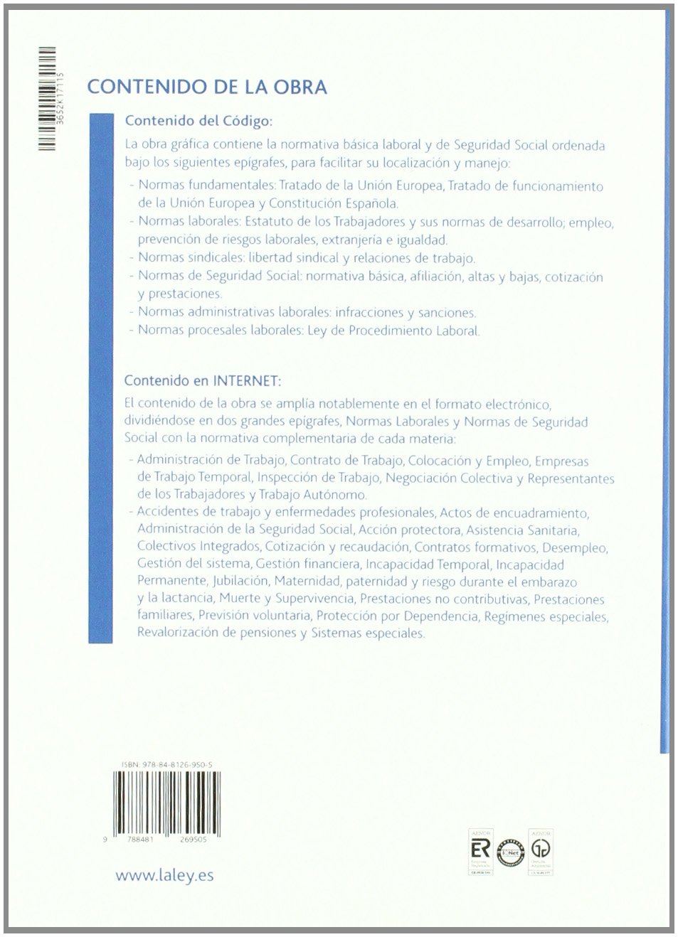 Código Laboral y de Seguridad Social 2011 (Códigos La Ley)