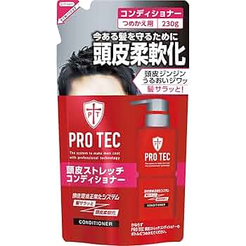 PRO TEC(プロテク)頭皮ストレッチ シャンプー 詰め替え230g×12個 Amazon | 【まとめ買い】PRO TEC(プロテク) 頭皮ストレッチ