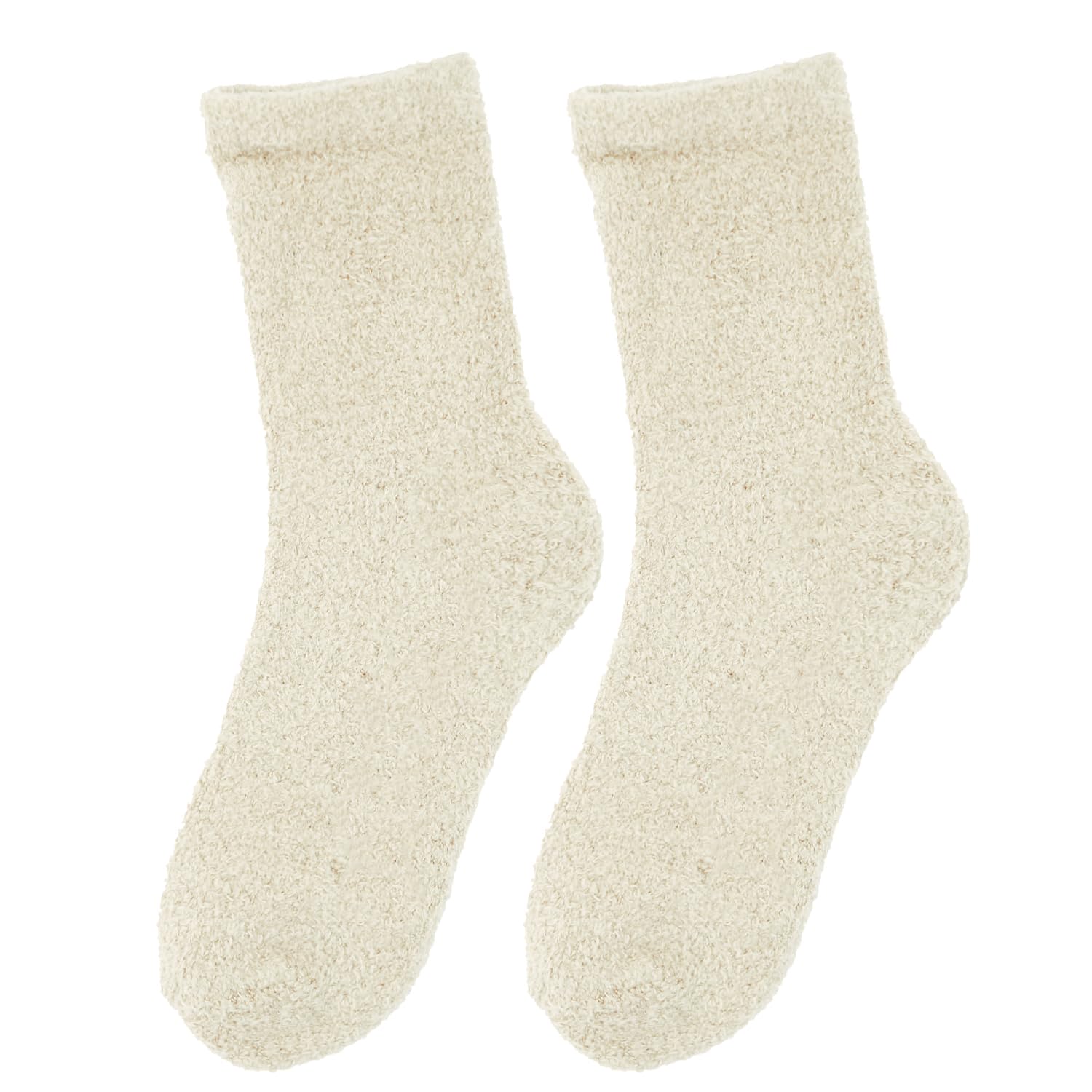 CHEERYMAGICFluffy Socks for Women and Girls, Warm Fuzzy Bed Socks Cosy Sleep Socks Winter Slipper Socks for Causal Home Sleeping A4CSSHW