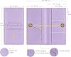 Porta tarjetas de registro y seguro de auto, organizador para guantera de documentos del vehículo, accesorios interiores para auto para mujeres y hombres 5