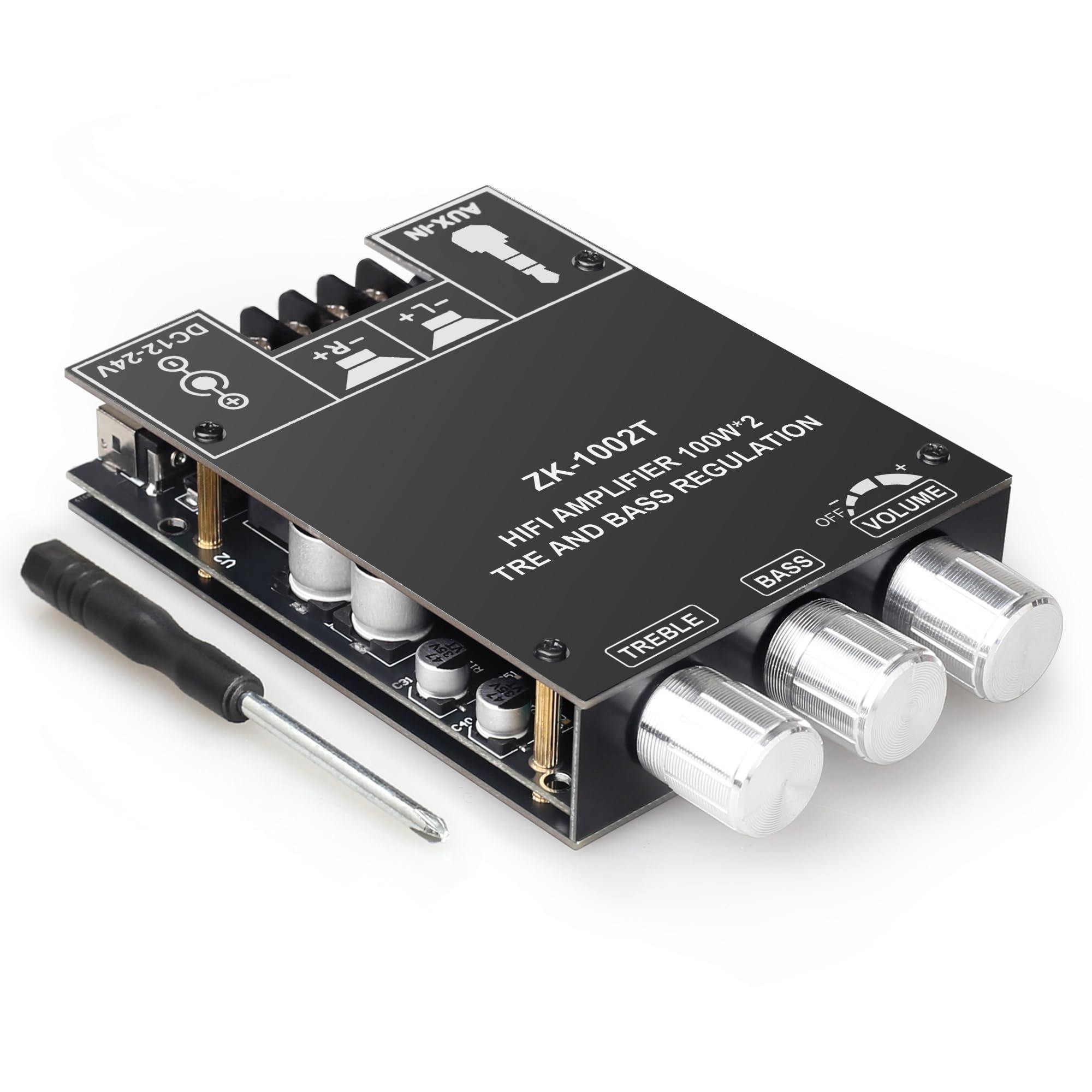 Amazon.com: ZK-1002T Bluetooth Amplifier Board with IPEX1 Base