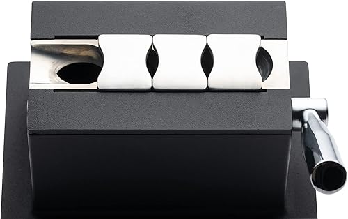 Miniatura 9 de Cigar Oasis - Cortador de puros de mesa de alta calidad, kit de accesorios esenciales para puros, cortador de cigarros de acero inoxidable con