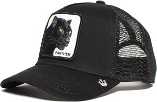 MBETA Boné de beisebol animal desenho animado protetor solar malha bordado caminhoneiro pantera negra galo lobo chapéu