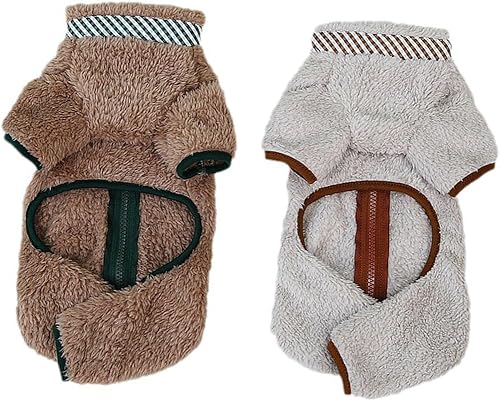 Miniatura 5 de Abrigo de invierno para perro, pijamas de Navidad para cachorros, suéteres para perros, overoles para cachorros, ropa para perros pequeños, trajes