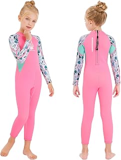 NATYFLY Kids Wetsuit,2.5mm Neoprene Thermal One Piece Swimsuit,Boys Girls and Toddler Wet Suits for Scuba Diving,Youth Ful... Price In India