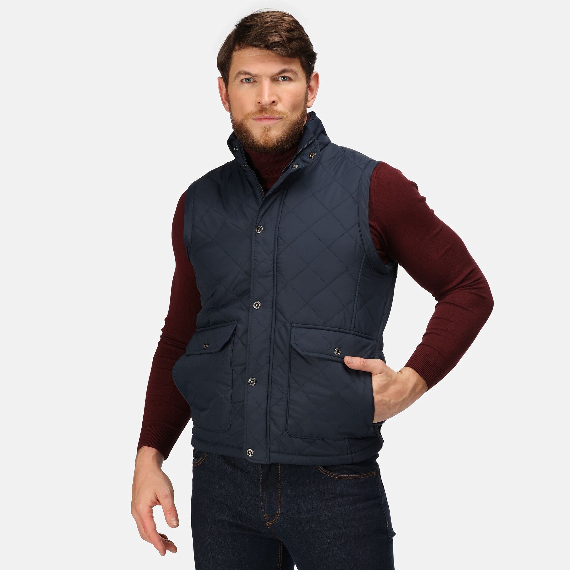 Regatta Tyler Calentador de Cuerpo Acolchado con Aislamiento Hombre (Pack de 1)