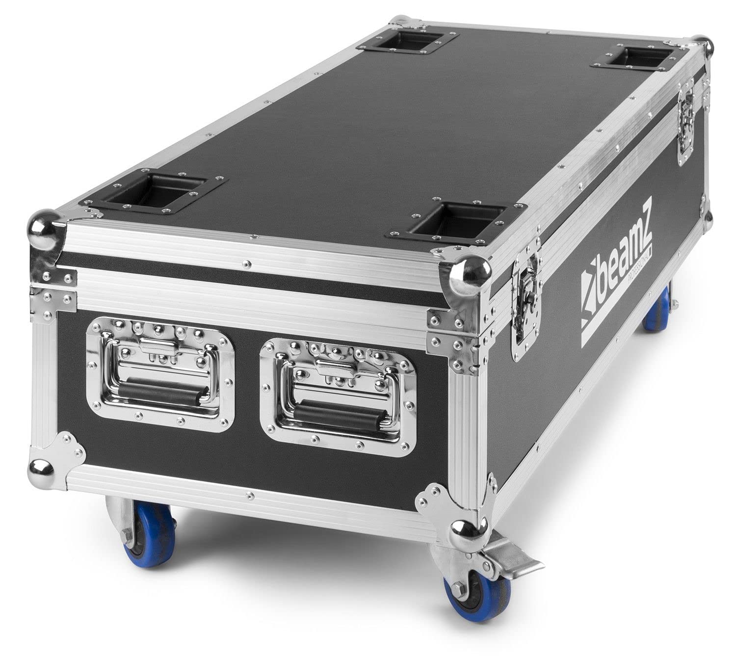 BeamZ 150.697 - Caja (Maleta de transporte, Negro, Plata, BeamZ, Star-Color 240 Star-Color 360)
