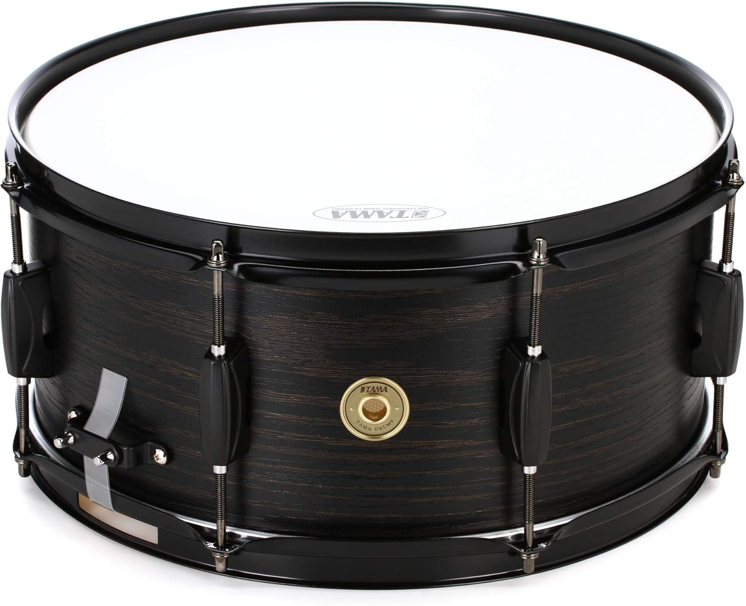 Tama Woodworks Snare Drum - 6.5 x 14-inch - Black Oak Wrap