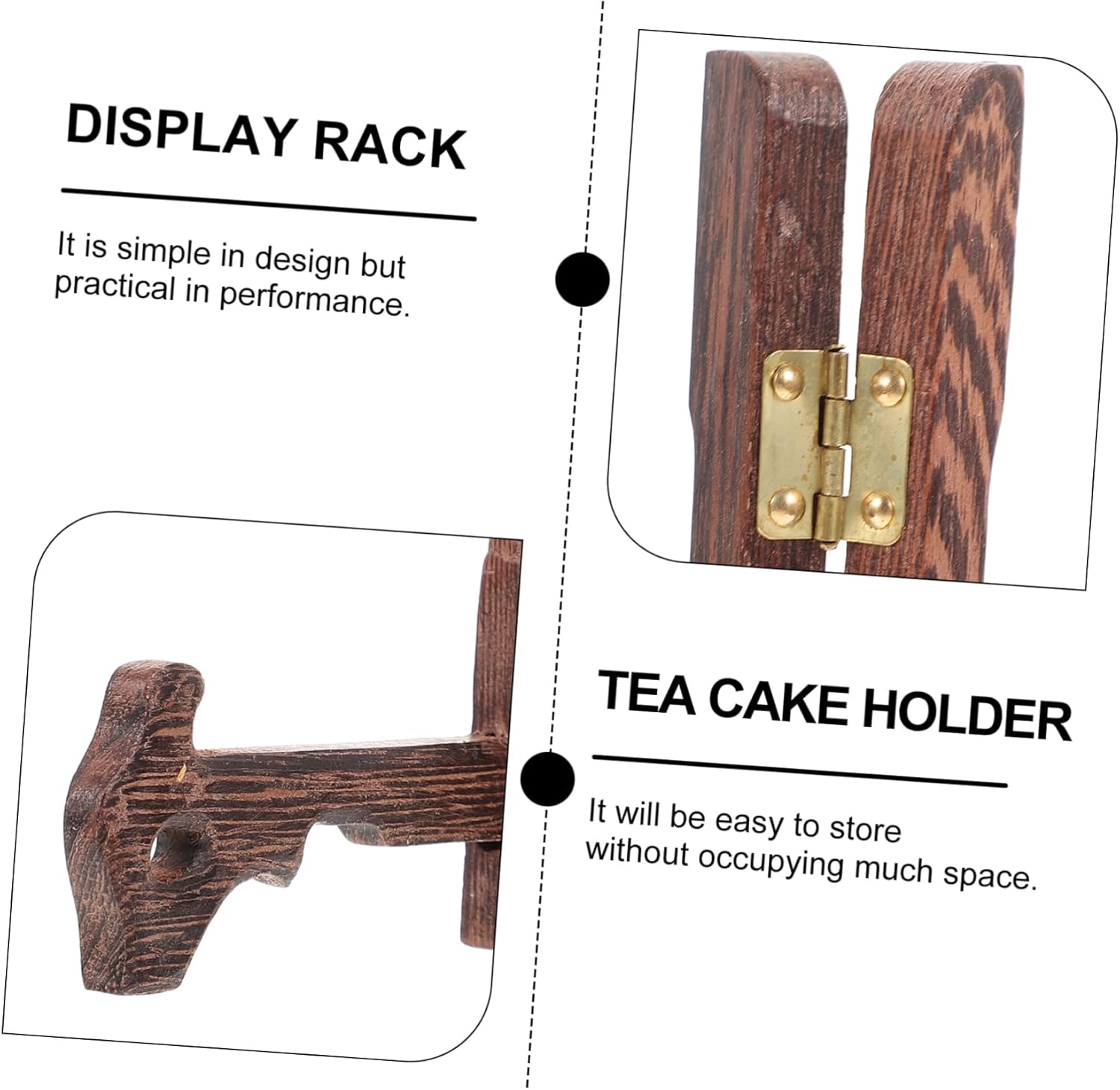 Holibanna 5pcs Stand for Tea Cakes Multi-functional Plate Holder Stable Support Elegant Design for Organizing Items for Home Decor