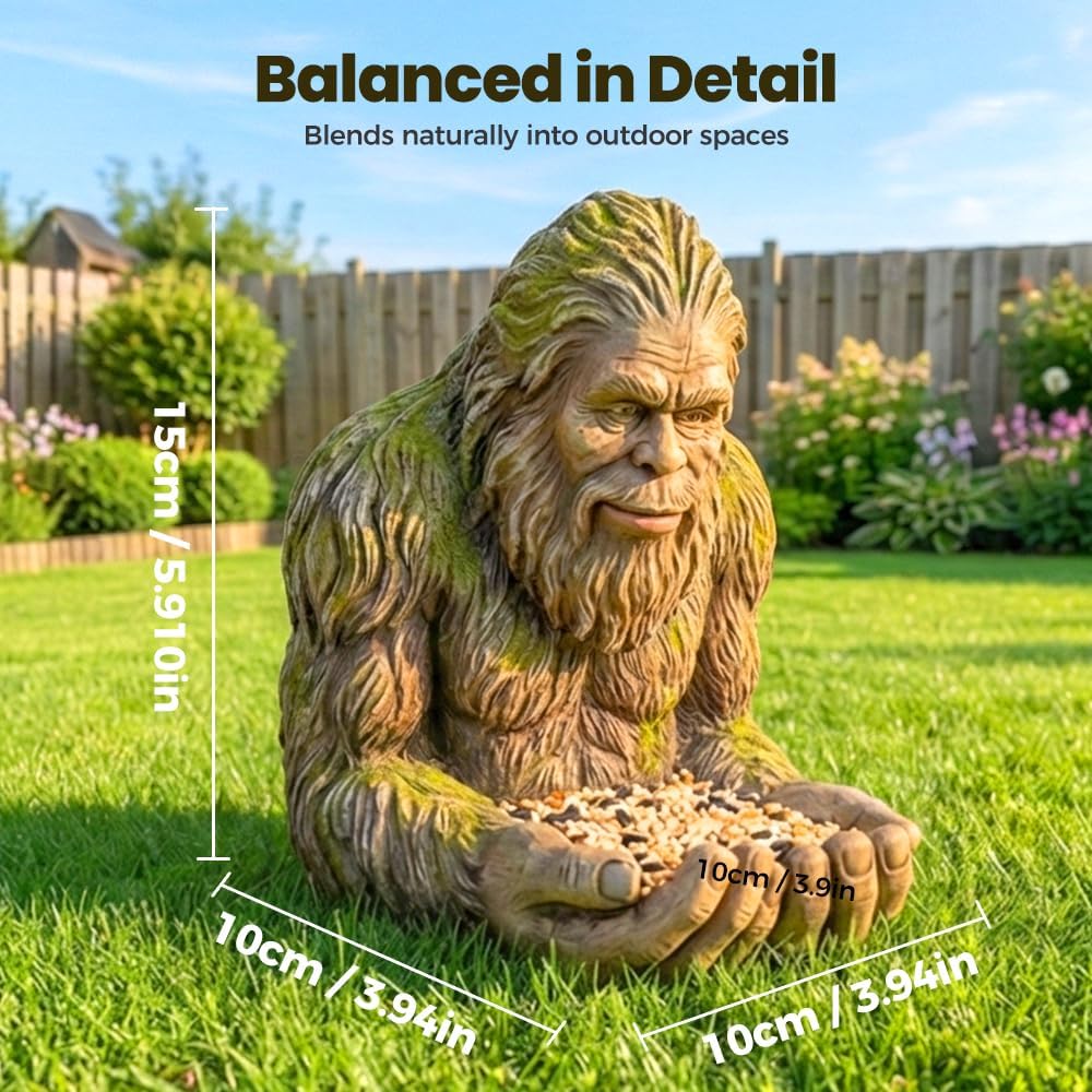 Waterproof Tree-Mounted Outdoor Sculpture Feeder, 2026 Upgrade Bird Feeder ith Hidden Keyhole Hanger, Tree Faces Decor Outdoor, Unique Bird Feeders for Outdoors and Indoors (2)