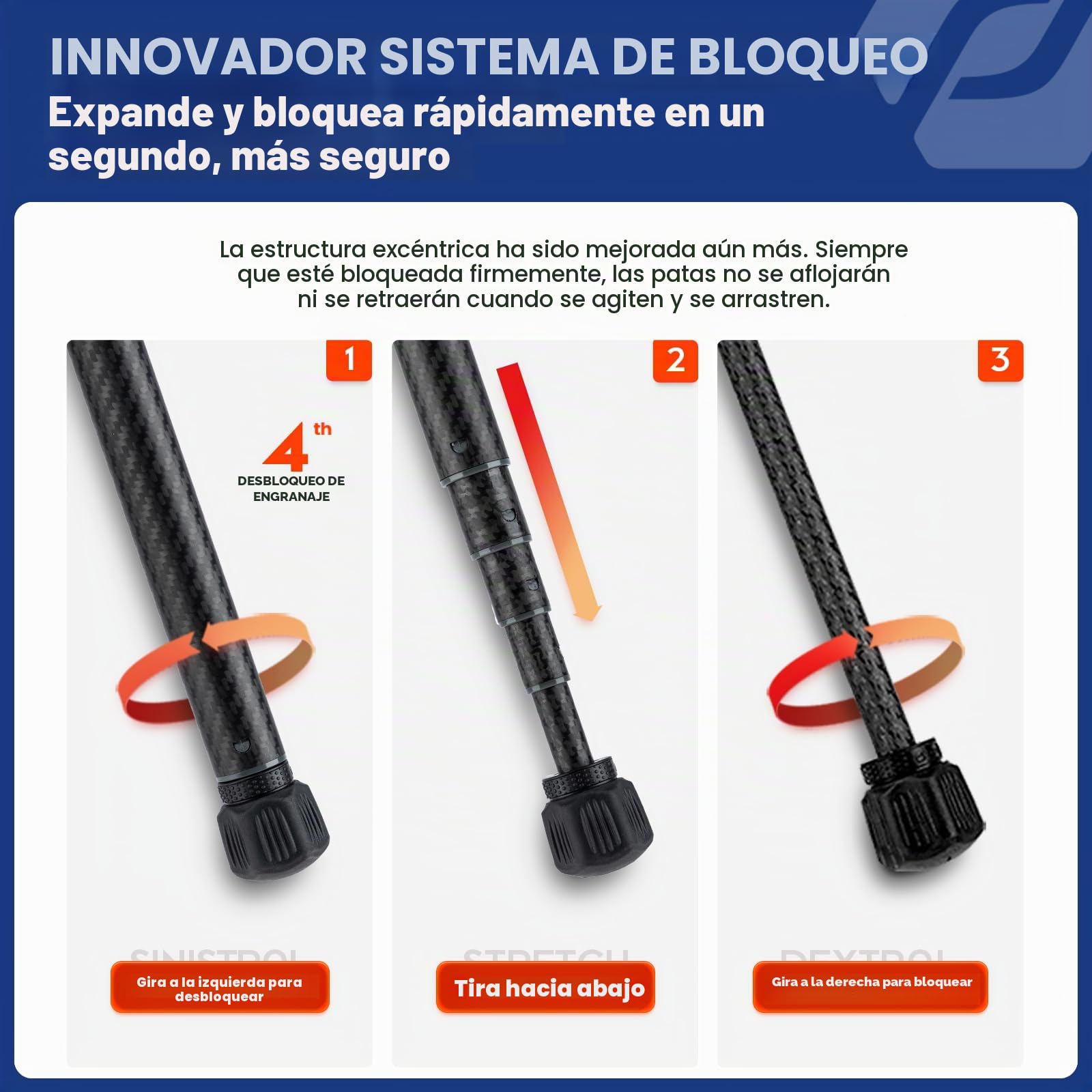 Fotopro X-Aircross 3 Lite - Trípode Ligero para cámara de Viaje de 152CM con Cabeza de Bola panorámica, 0.8KG, Ultraligero, portátil, Profesional, trípode de Fibra de Carbono para cámara