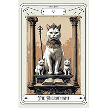 The Hierophant Vintage Cat Tarot Notebook for Inspired Journaling 22 Unique Tarot-Inspired Cat Designs for Mystical Journaling and Everyday Inspiration