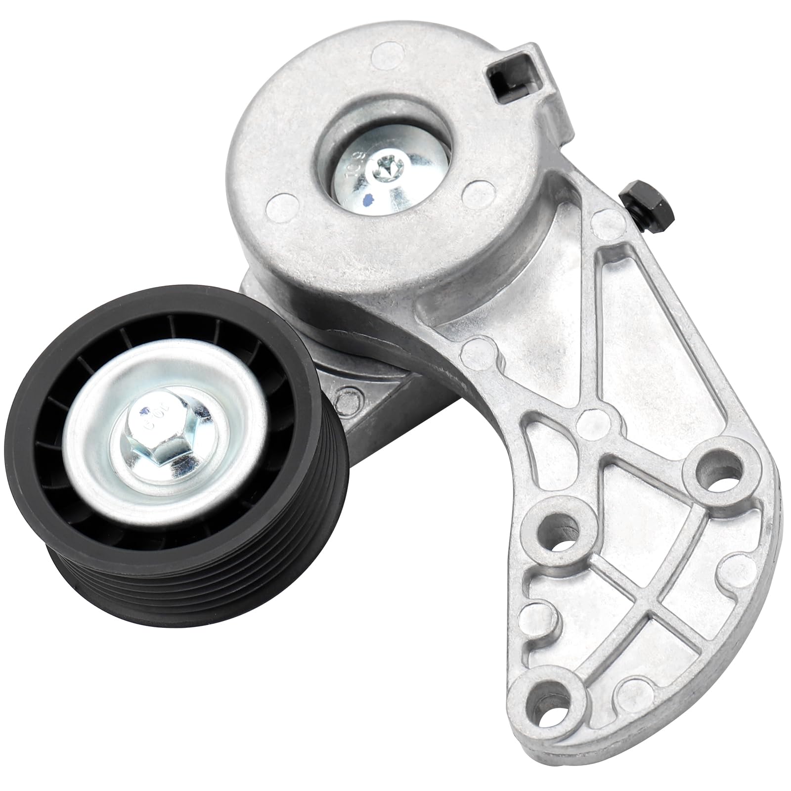DRIVESTAR 022145299E Belt Tensioner Assembly Pulley Compatible for 2007-2010 Audi Q7 2004-2006 Porsche Cayenne 2004-2017 Volkswagen Touareg 3.6L V6 Replaces 38317 19162292 95510229900 03H145299B-image-7