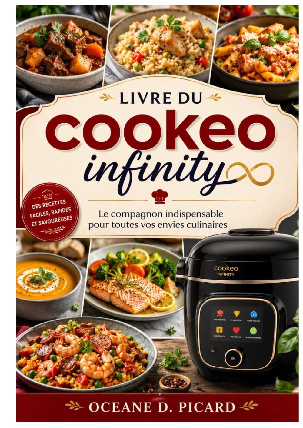 Livre du cookeo infinity: Le compagnon indispensable pour toutes vos envies culinaires