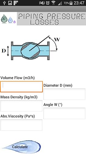 Pressure Losses Piping Tool