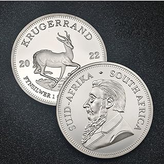 Erinnerungsmünze 2022 Südafrika Krugerrand 1oz Versilberung Paul Kruger Sammelmünzen