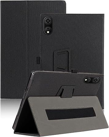 Case for Blackview Tab 90 WiFi 10.92 inch, Blackview Tab 90 WiFi Tablet Case, Folding Stand Protective Cover with Pencil Holder and Wrist Strap, Full Protection. (Blue)