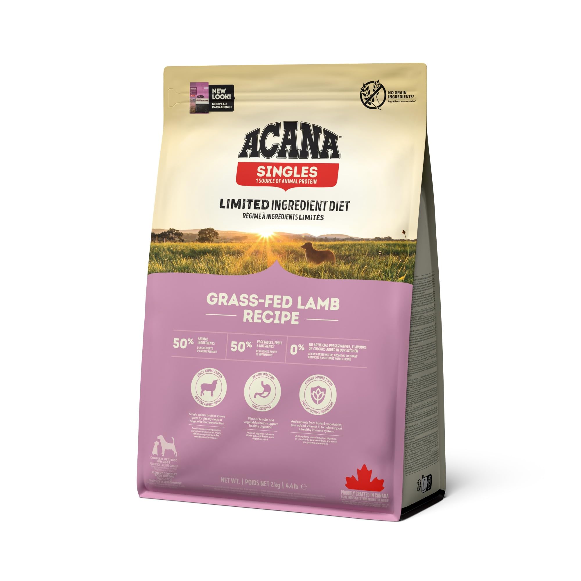 ACANA S GRASS FED LAMB Dog 2KG