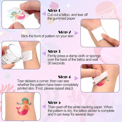 Miniatura 10 de 240 piezas de tatuajes temporales con purpurina de Pascua, huevo de conejito feliz, pollo, zanahoria, accesorios de ropa, surtido de purpurina para