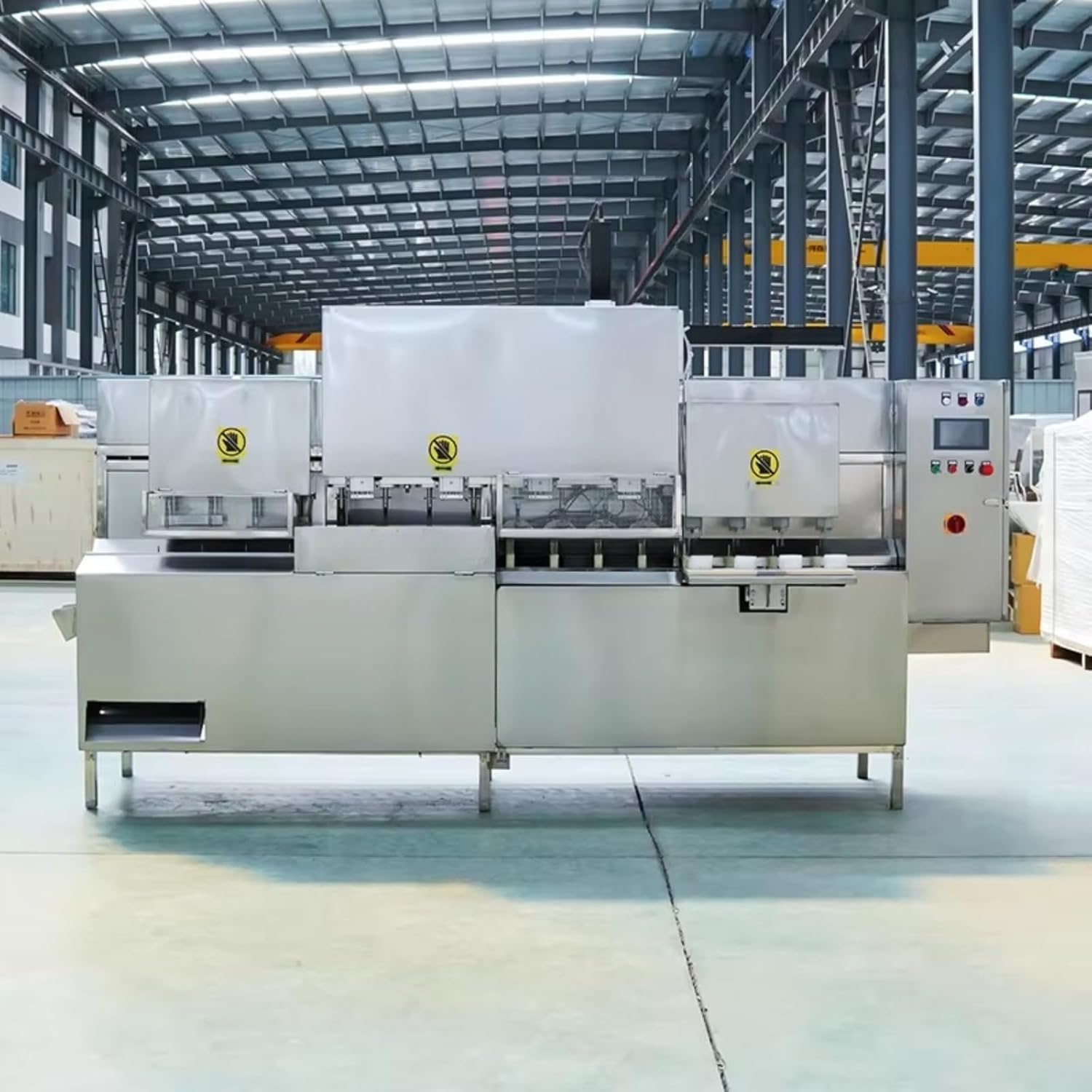 Automatic Continuous Fruit Peeling & Sorting Machine, Heavy Duty Peeler Processor for Mango Pineapple Papaya Large Scale Food Processing Plant Equipment