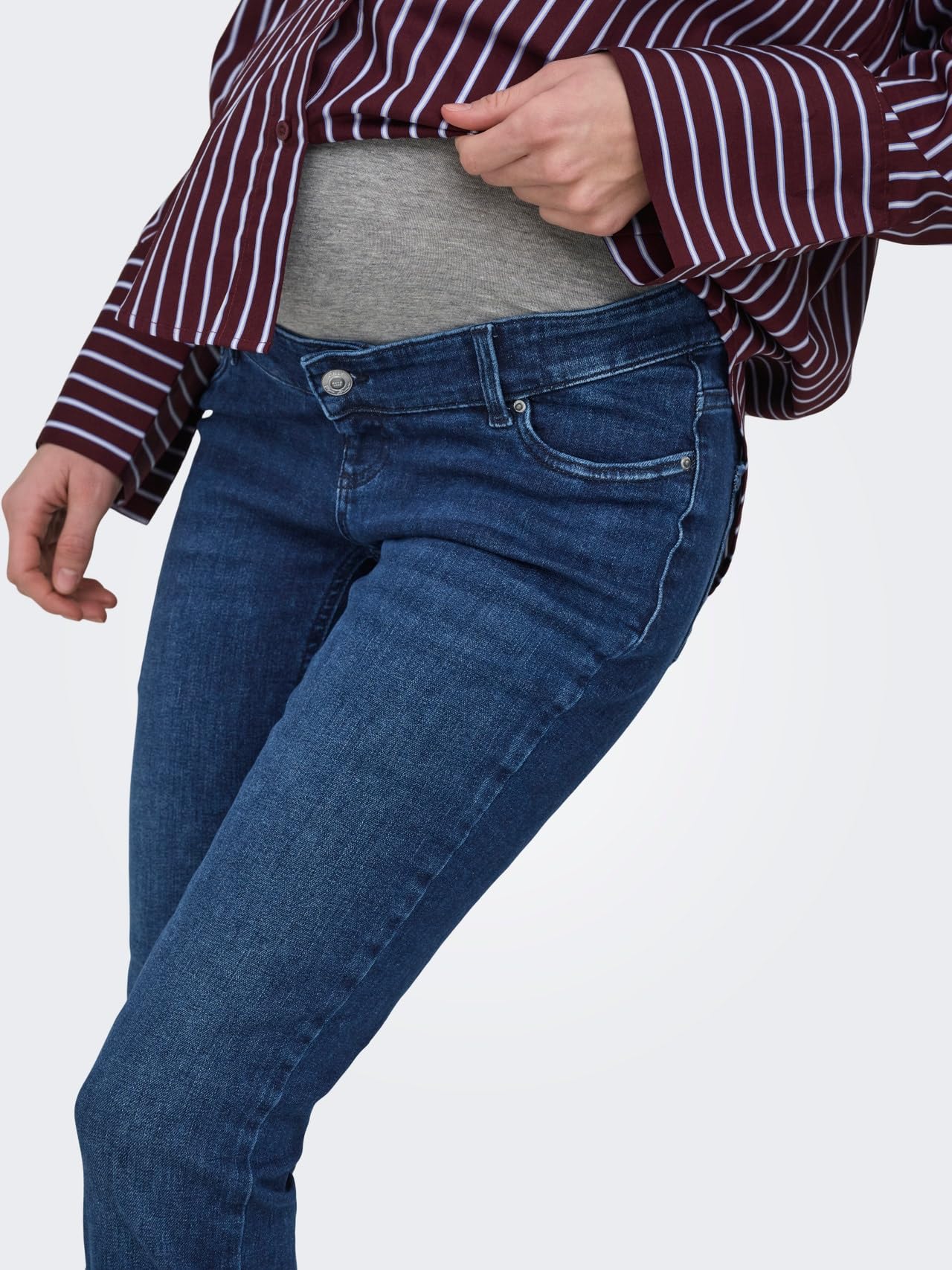 ONLY Female Skinny Jeans OLMBLUSH Skinny Fit Knöchellang Jeans