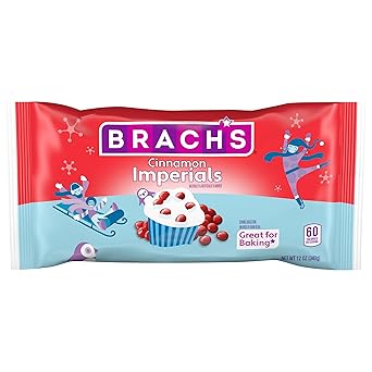 Brachs Cinnamon Imperials, Hot Cinnamon Candy, 12oz