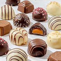 Vista 26 de Cesta de regalo de chocolate para el día del padre, bandeja de arreglo de regalos de comida, caja de aperitivos gourmet, idea de entrega primera