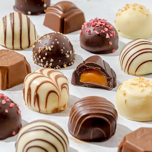 Miniatura 26 de Cesta de regalo de chocolate para el día del padre, bandeja de arreglo de regalos de comida, caja de aperitivos gourmet, idea de entrega primera