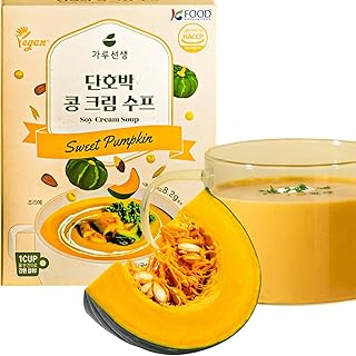 K FOOD KOREAN FOOD Sweet Pumpkin Soy Cream Soup 1.41oz(40g)*3packs Ready-to-Eat Breakfast