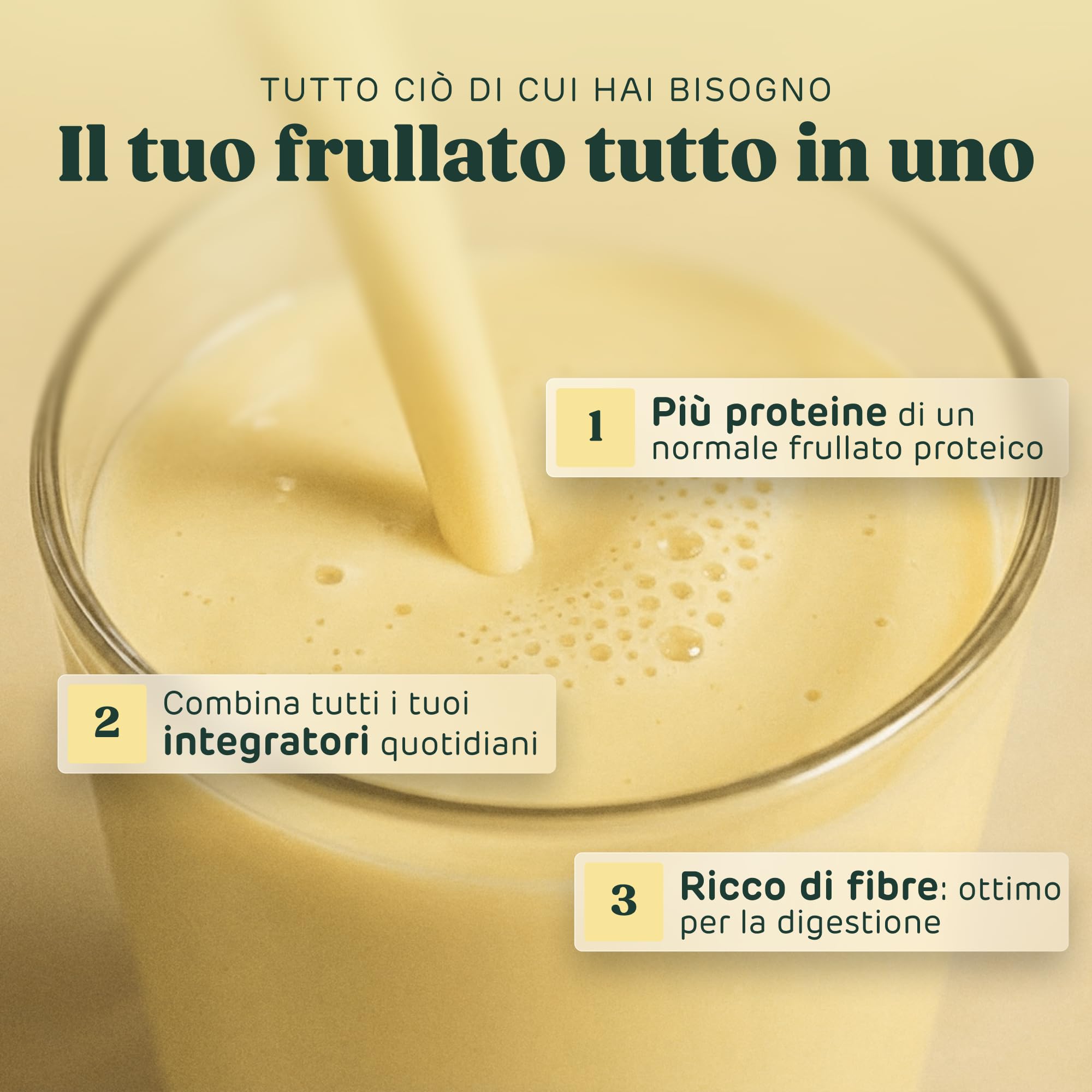 Saturo Pasto Sostitutivo Frullato Gusto Banana | 36 g di proteine & senza zucchero | 400 kcal | Vegano | Pasto Bevibile con Nutrienti Essenziali | 6 x 400 ml